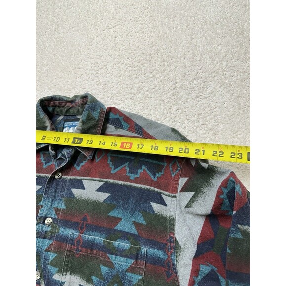 Cheyenne Outfitters Large Men’s Long Sleeve Button Down Collared Southwest Shirt - Picture 5 of 9